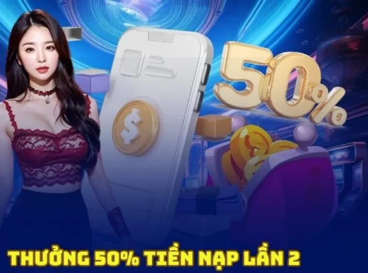 Chi Tiết Ưu Đãi Nạp Lần 2 Tặng 50% Tại Nhà Cái U888